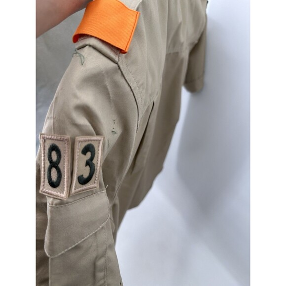 Boy Scouts Of America  Uniform Shirt w/ Patches L  good condition - Picture 7 of 11